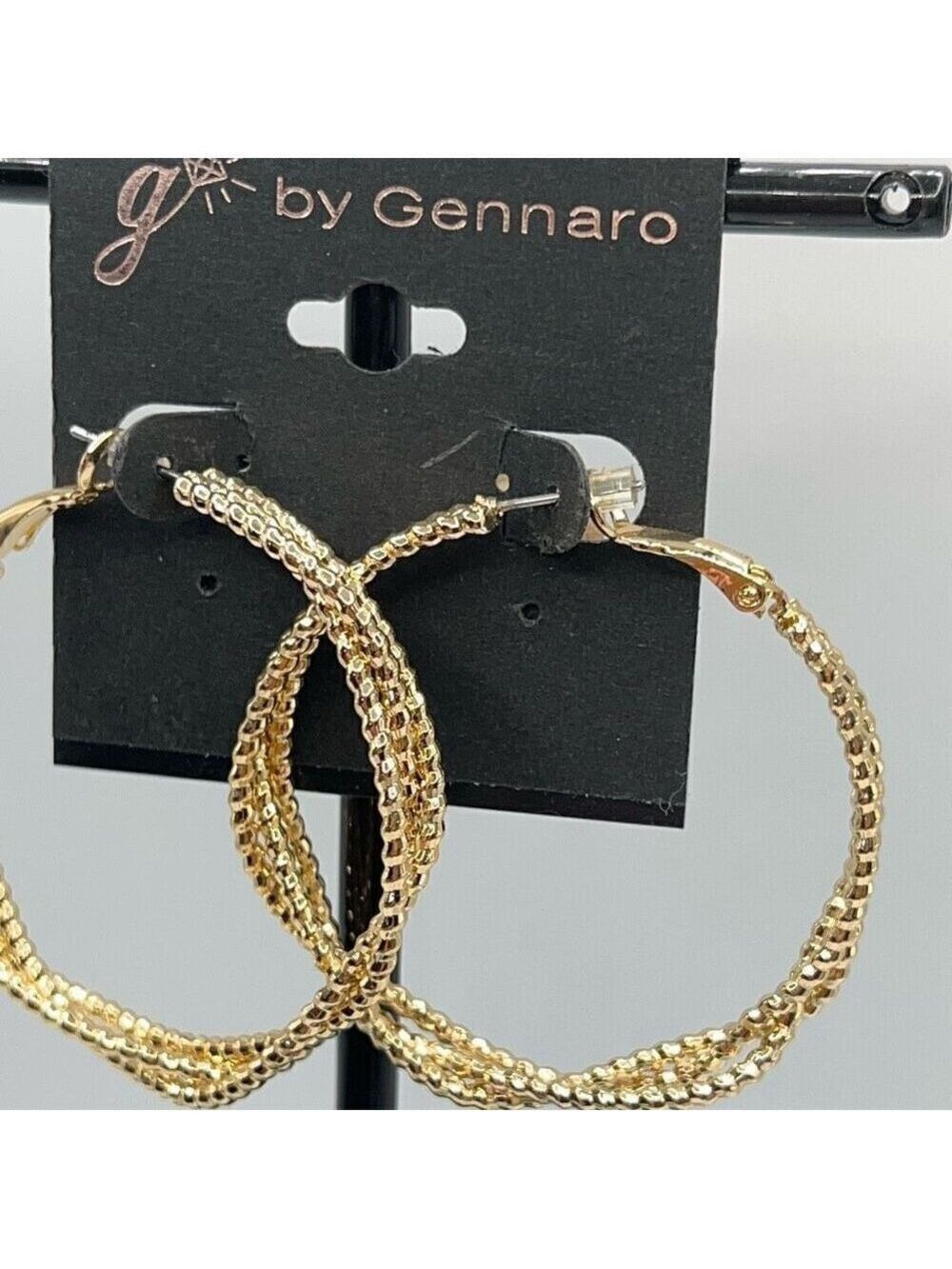 G by Gennaro Gold Hoop Twist Hoop Earrings $16ea / 3 for $25